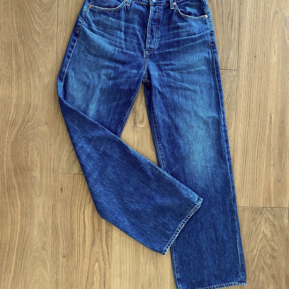 Citizens of Humanity Annina high rise long (33”) jeans.